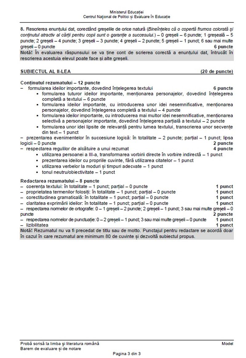 Evaluarea Națională 2022