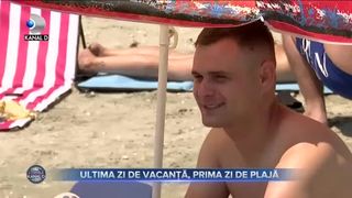 Ultima zi de vacanță, prima zi la plajă