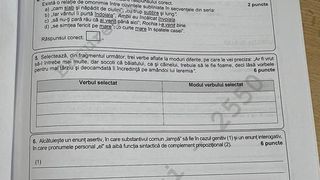 Barem Evaluare Națională 2022 Rom&acirc;nă. Subiectele care au picat și c&acirc;te puncte primesc elevii pentru fiecare