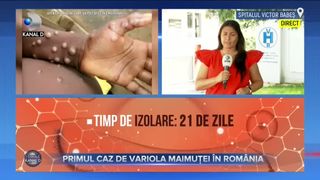 Primul caz de variola maimuței în România