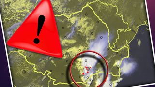 VIDEO | Cod roșu de ploi torențiale, furtuni și grindină în București