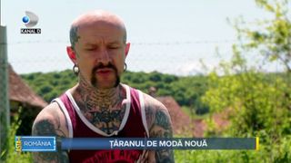 VIDEO Asta-i România! | Povestea lui Ovidiu Popârțan, unul dintre cei mai cunoscuți tatuatori din țară, care a devenit un „țăran cool!”