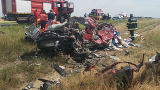 Accident grav în Brăila. Două persoane au murit
