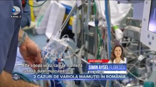 2 Cazuri de variola maimuței în România
