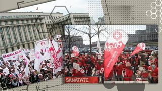 Sindicaliștii din Sănătate protestează miercuri în Piața Victoriei