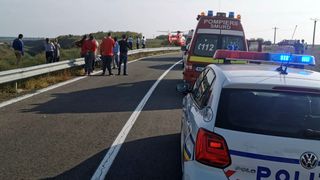  Doi bărbați din Belarus au murit într-un accident pe DN 21