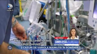 2 Cazuri de variola maimuței în România