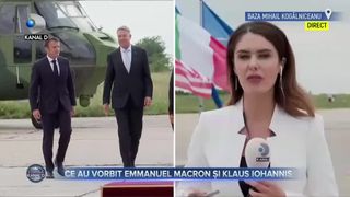 Ce au vorbit Emmanuel Macron și Klaus Iohannis