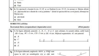 Edu.ro Subiecte Evaluare Națională 2022 Matematică
