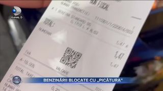Benzinării blocate cu ”picătura”
