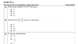 Subiecte Evaluare Națională 2022 Matematică EDU.RO. Ce probleme au picat. Vi se par grele?
