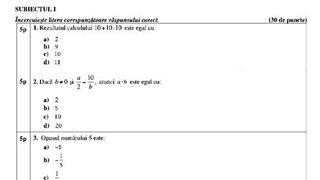 Evaluarea Națională 2022. Subiectele și baremul de corectare EDU.RO la Matematică. Cel mai dificil subiect