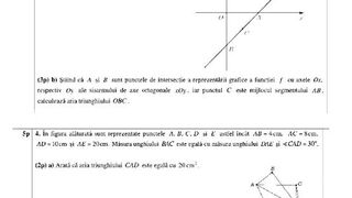 Evaluarea Națională 2022. Subiectele și baremul de corectare EDU.RO la Matematică. Cel mai dificil subiect