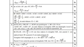 Barem Matematică Evaluarea Națională 2022 EDU.RO