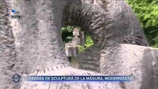 Tabăra de sculptură de la Măgura, modernizată