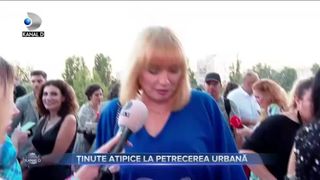 Ținute atipice la petrecerea urbană