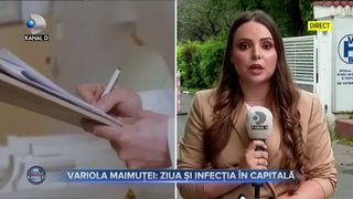 Variola maimuței - ziua și infecția în Capitală