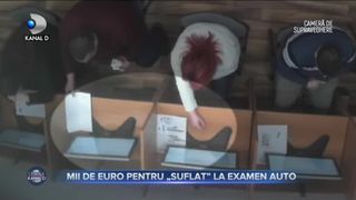Mii de euro pentru &rdquo;suflat&rdquo; la examenul auto