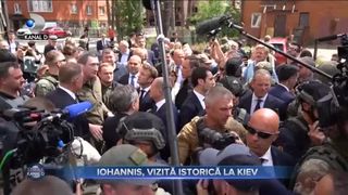 Iohannis, vizită istorică la Kiev