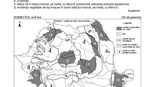 modele subiecte geografie 2022