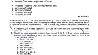 EDU.ro Subiecte BAC 2022 Logică