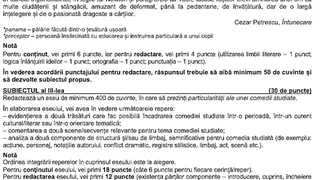 EDU.RO Subiecte BAC 2022 Rom&acirc;nă. Ce subiecte au picat? Punctul care le-a dat bătăi de cap elevilor