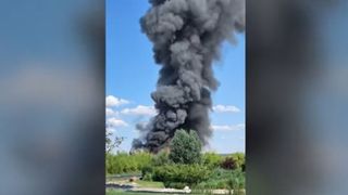 Incendiu la un complex de relaxare din Capitală. Oamenii au fost în stare de alertă
