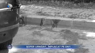 Șofer urmărit, &icirc;mpușcat pe DN1