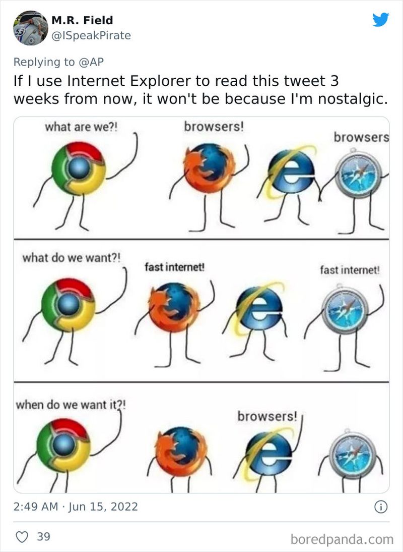 Meme-uri retragere internet explorer