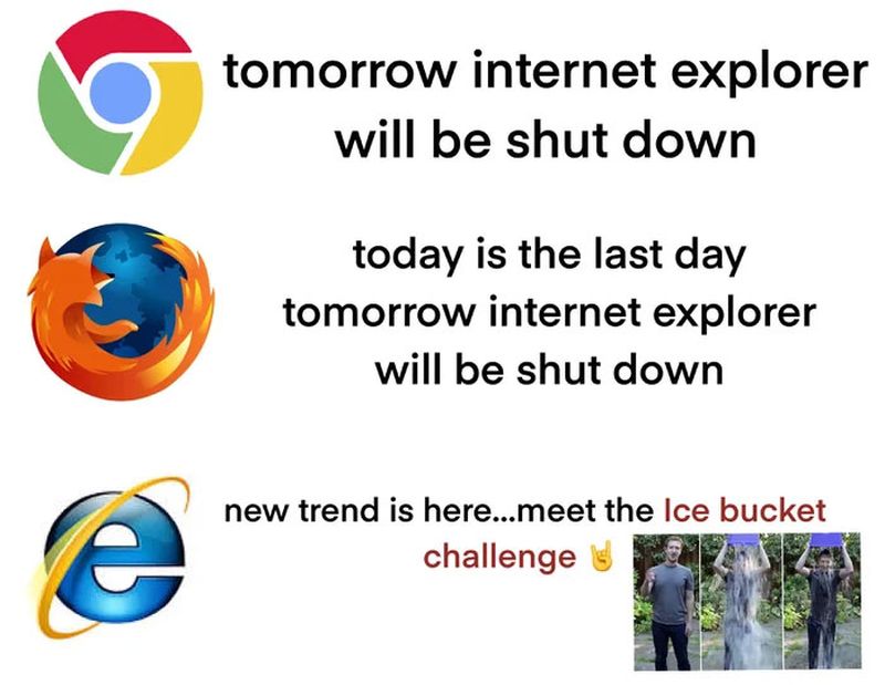Meme-uri retragere internet explorer
