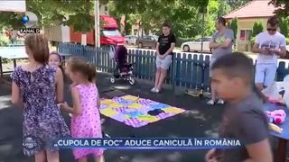 &rdquo;Cupola de foc&rdquo; aduce caniculă &icirc;n Rom&acirc;nia