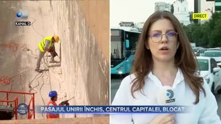 Pasajul Unirii &icirc;nchis, centrul Capitalei, blocat