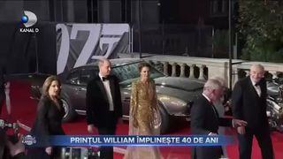Prințul William &icirc;mplinește 40 de ani