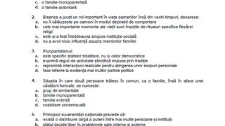 Subiecte Sociologie BAC 2022