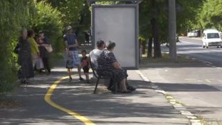 VIDEO - Pe străzile din Baia Mare au apărut din senin mai multe dungi galbene. Care este motivul