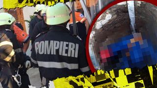 VIDEO - Trei bărbați au murit după ce au căzut într-un puț de 20 de metri