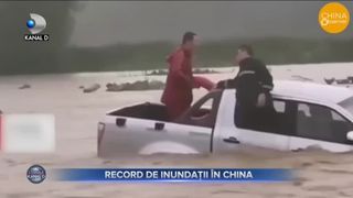 Record de inundații &icirc;n China