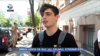 Absolvenții de BAC iau drumul străinătății