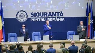 Klaus Iohannis, prezență discretă la bilanțul SRI, în plin scandal legat de "legile securității naționale"