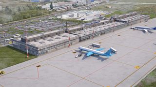 Cum va arăta Aeroportul Sibiu după extinderea terminalului de pasageri - FOTO