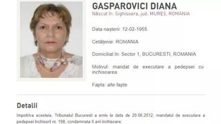 Diana Gasparovici, condamnată la închisoare alături de Adrian Năstase, găsită după 10 ani