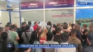 Calatorii de groaza, avioana anulate