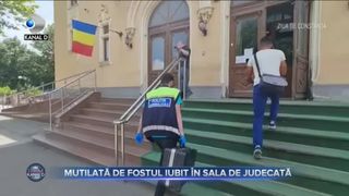 Mutilată de fostul iubit &icirc;n sala de judecată