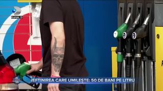 Ieftinirea care umilește - 50 de bani pe litru