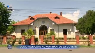 Comunele care nu vor bani de la Guvern