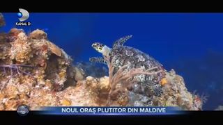 Noul oraș plutitor din Maldive