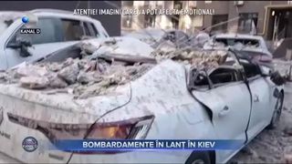 Bombardamente &icirc;n lanț la Kiev