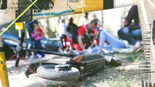 VIDEO- La un pas de o altă tragedie: Un copil aflat pe trotinetă a fost izbit de o mașină