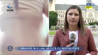 Gravidă în 5 luni, bătută cu bestialitate