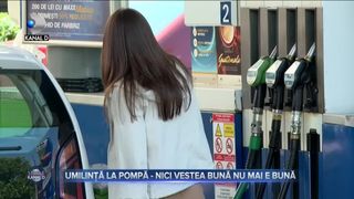 Umilință la pompă - nici vestea bună nu mai e bună